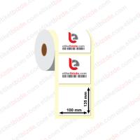 100mm x 135mm Fastyre Etiket (Sticker)