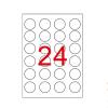 Ø40 mm Lazer Etiketi