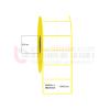 40mm x 40mm 2'li Bitişik Lamine Termal Etiket (Sticker)