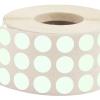 Nokta Etiketi Ø 10 mm Beyaz