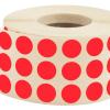 Nokta Etiketi Ø 10 mm Kırmızı