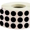 Nokta Etiketi Ø 10 mm Siyah
