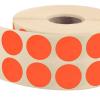 Nokta Etiketi Ø 20 mm Floresan Turuncu