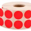 Nokta Etiketi Ø 20 mm Kırmızı