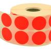 Nokta Etiketi Ø 25 mm Kırmızı
