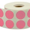 Nokta Etiketi Ø 25 mm Pembe