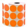 Nokta Etiketi Ø 30 mm Floresan Turuncu