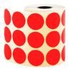 Nokta Etiketi Ø 30 mm Kırmızı