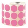 Nokta Etiketi Ø 30 mm Pembe