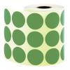 Nokta Etiketi Ø 30 mm Yeşil