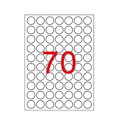 Ø 25 mm Lazer Etiketi