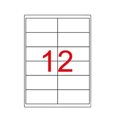 100 x 46 mm Lazer Etiketi 