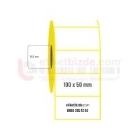 100mm x 50mm Termal Etiket (Sticker)