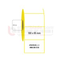 100mm x 65mm Termal Etiket (Sticker)