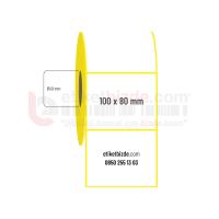 100mm x 80mm Termal Etiket (Sticker)