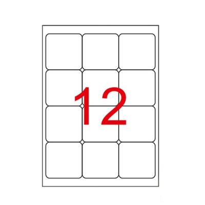 105 x 48 mm Lazer Etiketi