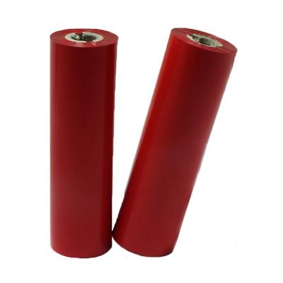 110mm x 74 Metre Wax Kırmızı Renkli Ribon