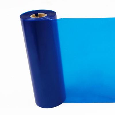 110mm x 74 Metre Wax Mavi Renkli Ribon
