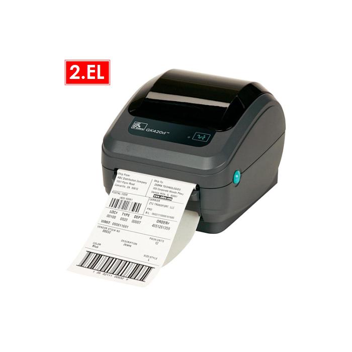 2 El Zebra Gk420d Barkod Yazici 1 800 00 Tl Kdv
