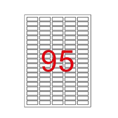 30 x 12 mm Lazer Etiketi