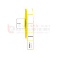 30mm x 45mm Lamine Termal Etiket (Sticker)