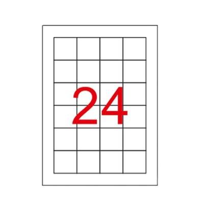 33 x 54 mm Lazer Etiketi