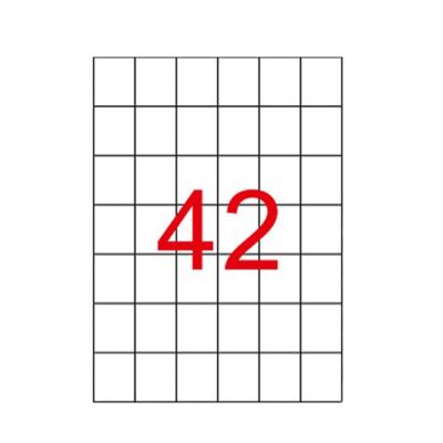 35 x 42.64 mm Lazer Etiketi