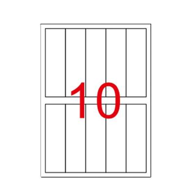 37 x 133 mm Lazer Etiketi