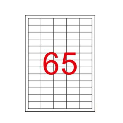 38.1 x 21.2 mm Lazer Etiketi