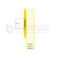 40mm x 10mm Kuşe Etiket