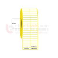 40mm x 20mm 2'li Bitişik Kuşe Etiket (Sticker)