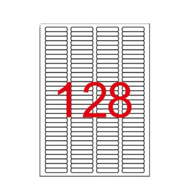 43.2 x 8.5 mm Lazer Etiketi