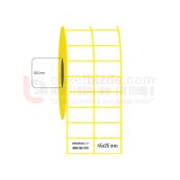 45mm x 25mm 2'li Ayrık Termal Etiket (Sticker)