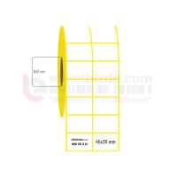 45mm x 30mm 2'li Ayrık Termal Etiket (Sticker)