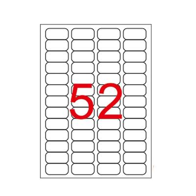 46.4 x 21.2 mm Lazer Etiketi