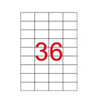 52.5 x 33 mm Lazer Etiketi