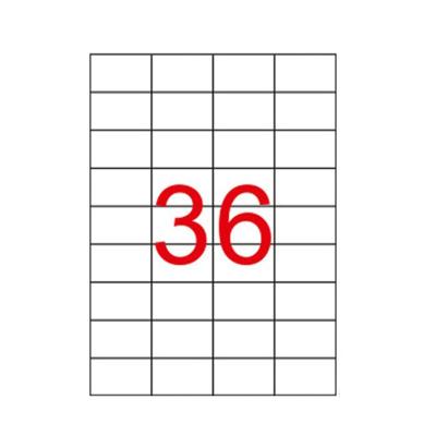 52.5 x 33 mm Lazer Etiketi