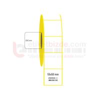 55mm x 50mm Lamine Termal Etiket (Sticker)