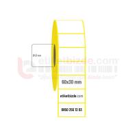 60mm x 30mm Termal Etiket (Sticker)
