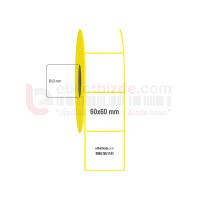 60mm x 60 mm Lamine Termal Etiket (Sticker)
