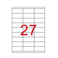 70 x 32.125 mm Lazer Etiketi