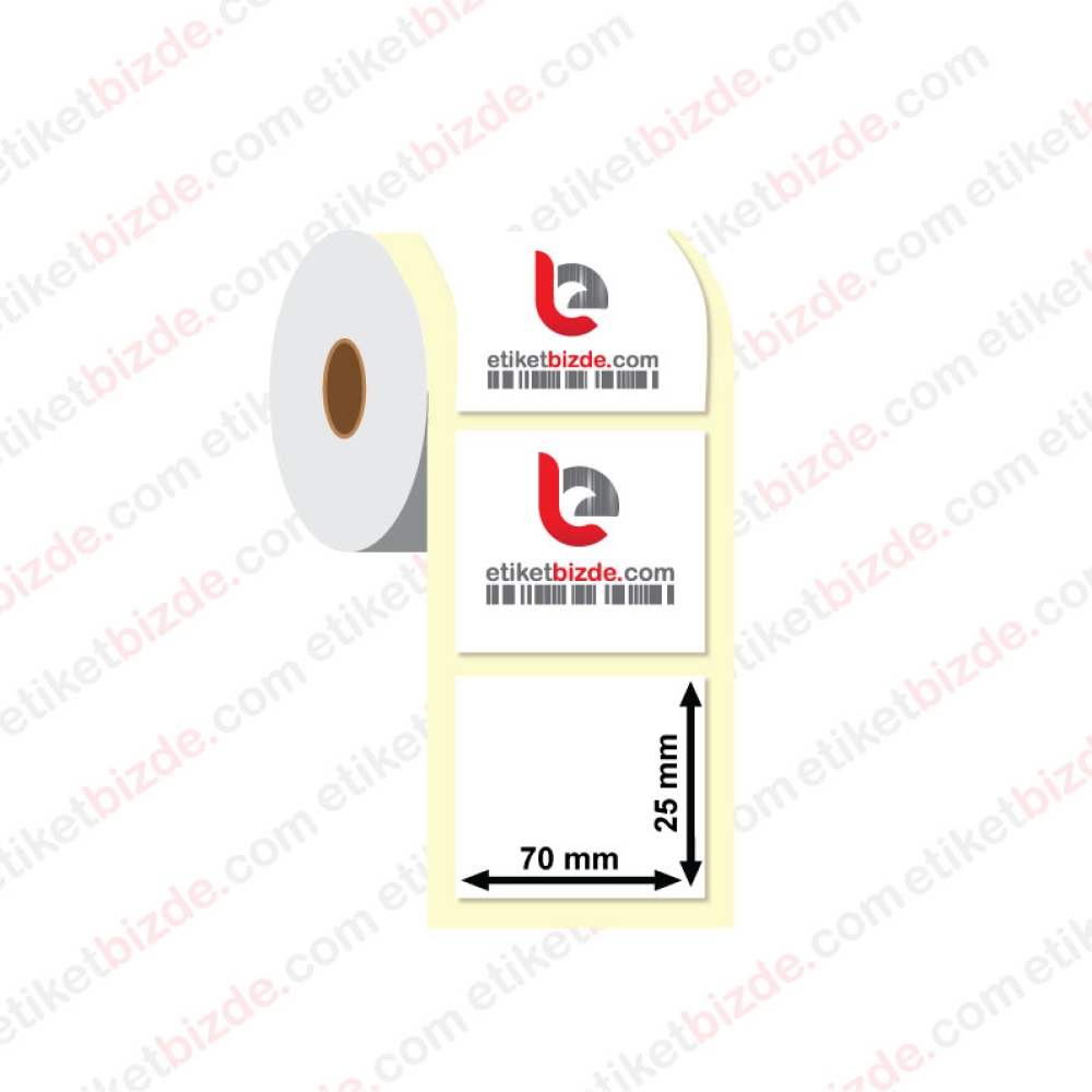 70mm x 25mm Fastyre Etiket (Sticker) - 0.00 € + KDV
