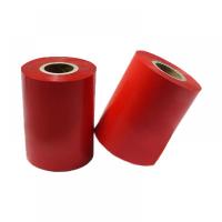 30mm x 300 Metre Wax Kırmızı Renkli Ribon