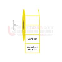 70mm x 45mm Termal Etiket (Sticker)