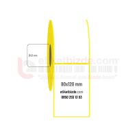 80mm x 120mm Termal Etiket (Sticker)