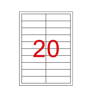 95 x 26 mm Lazer Etiketi