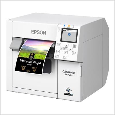 Epson Colorworks Cw-C4000e Renkli Barkod Yazıcı