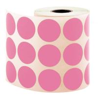 Nokta Etiketi Ø 30 mm Pembe
