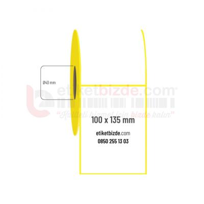 100mm x 135mm Vellum Etiket (Sticker)