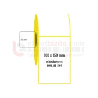 100mm x 150mm Lamine Termal Etiket (Sticker)
